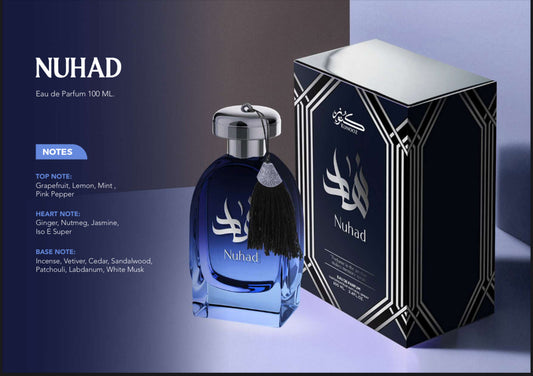 Nuhad – Eau de Parfum 100 ml (Inspirada en Bleu de Chanel)