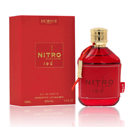 Nitro Red by Dumont – Eau de Parfum para Hombre (100 ml)