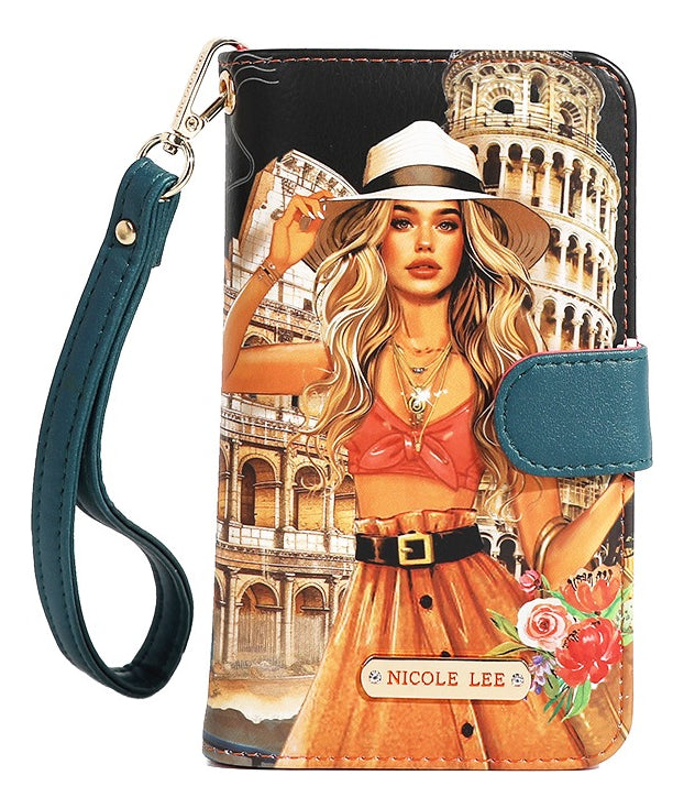 Cartera de Mano Estilo Italiano - Nicole Lee