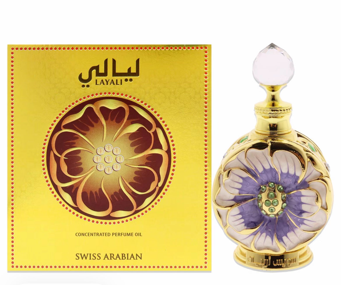 Layali – Aceite de Perfume Concentrado (Swiss Arabian)