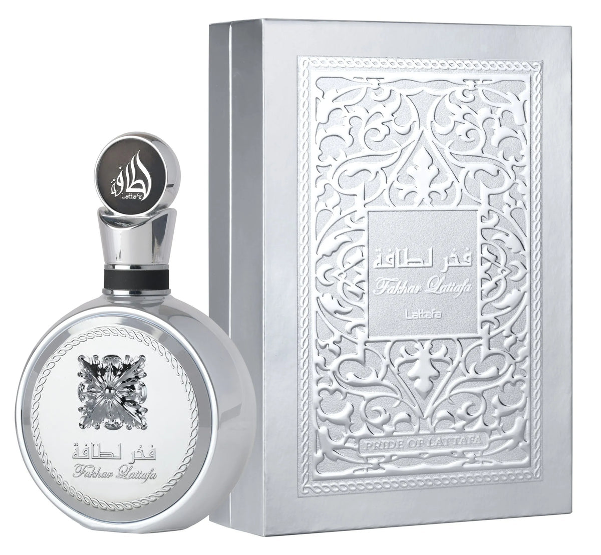 Fakhar Lattafa Silver – Eau de Parfum para Hombre (100ml)