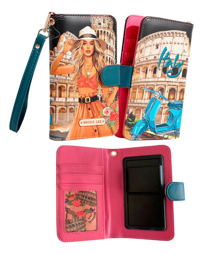 Cartera de Mano Estilo Italiano - Nicole Lee