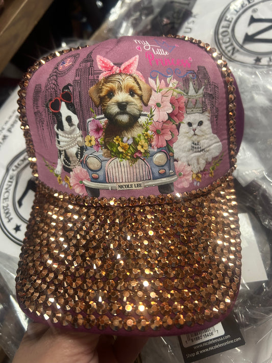 Nicole Lee RHINESTONE FASHION CAP