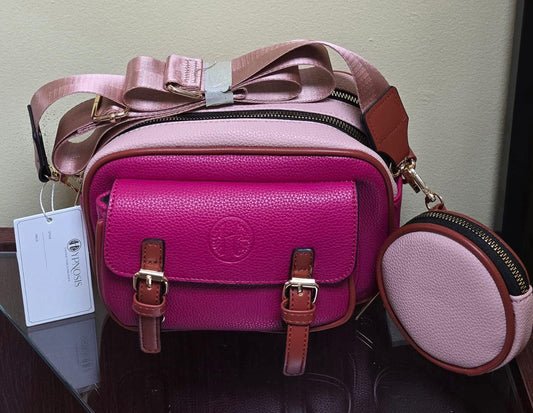 Cartera Crossbody Doble Compartimiento – Hypnosis