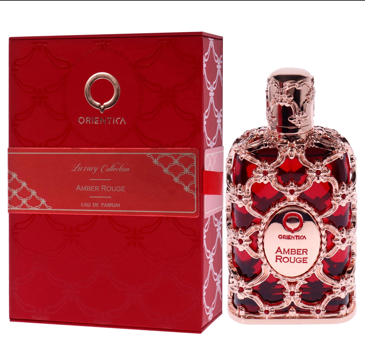 🌹 Amber Rouge – Orientica 2.7oz(80ml)Inspirado en Baccarat Rouge 540 de Maison Francis Kurkdjian.