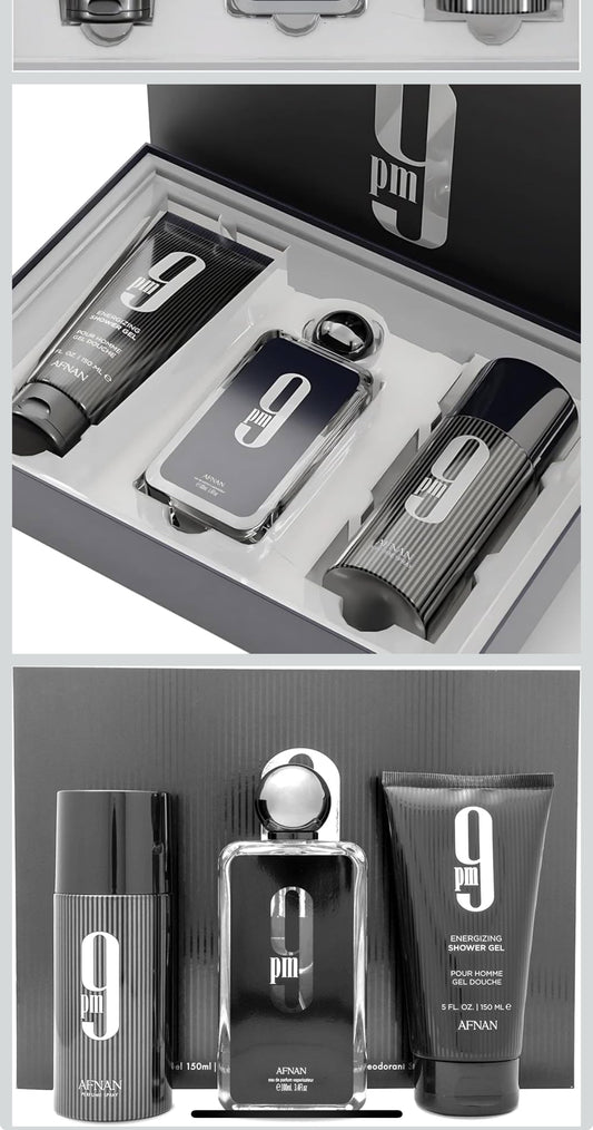 SET AFNAN 9PM UNISEX ( 3PC)