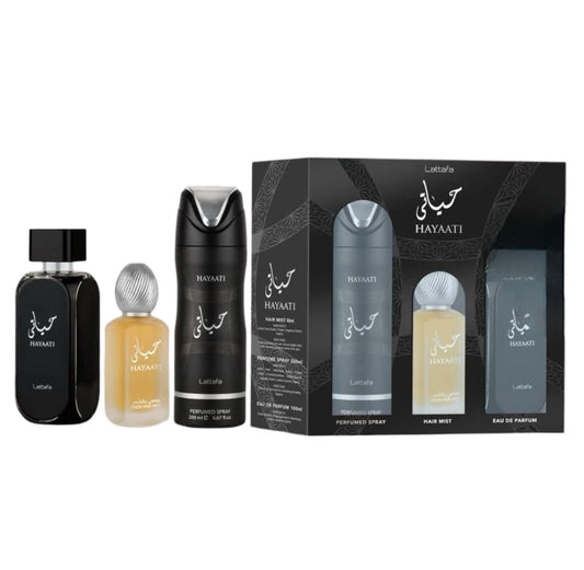 Set de Regalo Hayaati – Lattafa (3 Piezas)