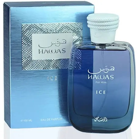 🌬️ Hawas Ice by Rasasi – Eau de Parfum 100ml